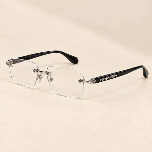 Semi-Rimless Glasses