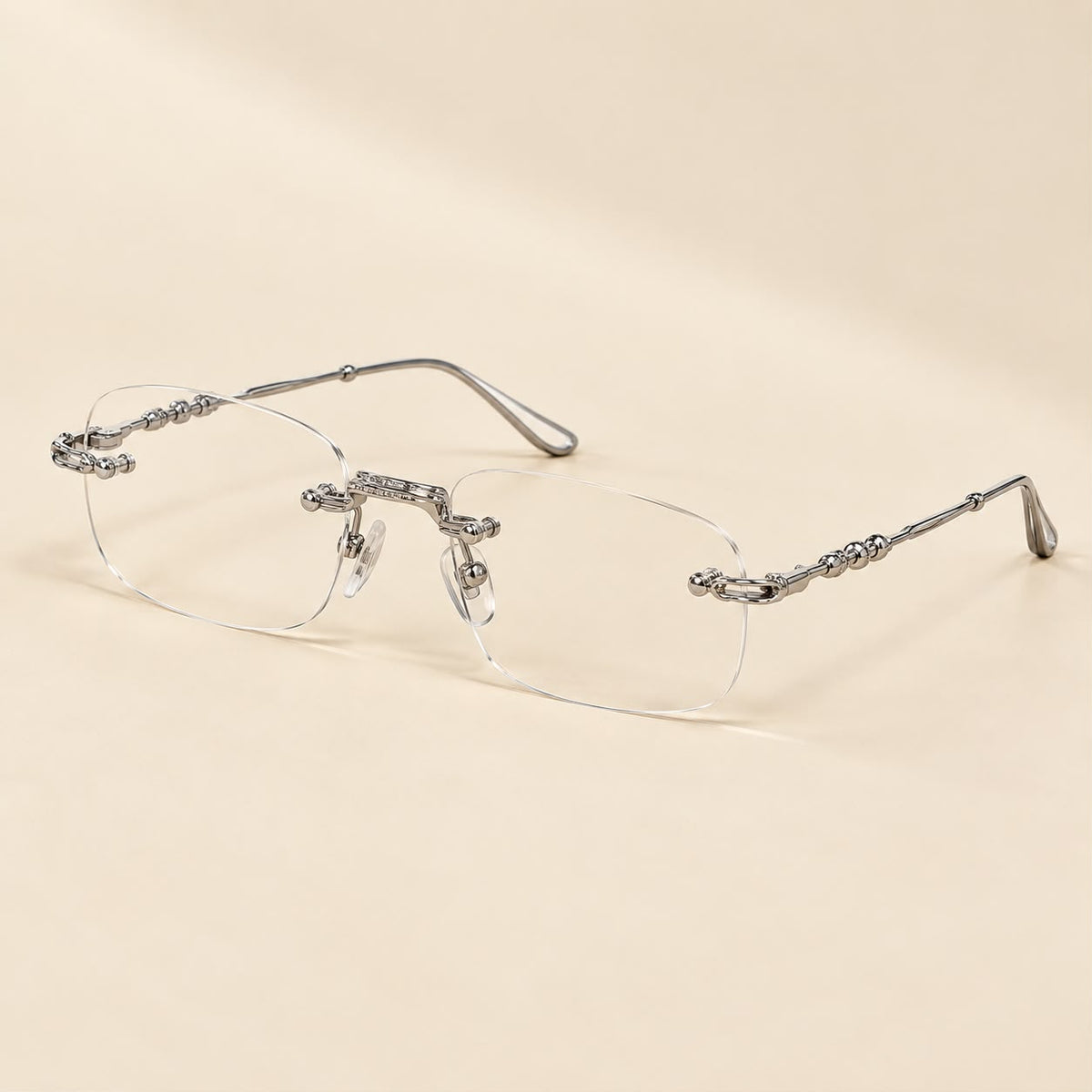 Rectangle Rimless Glasses