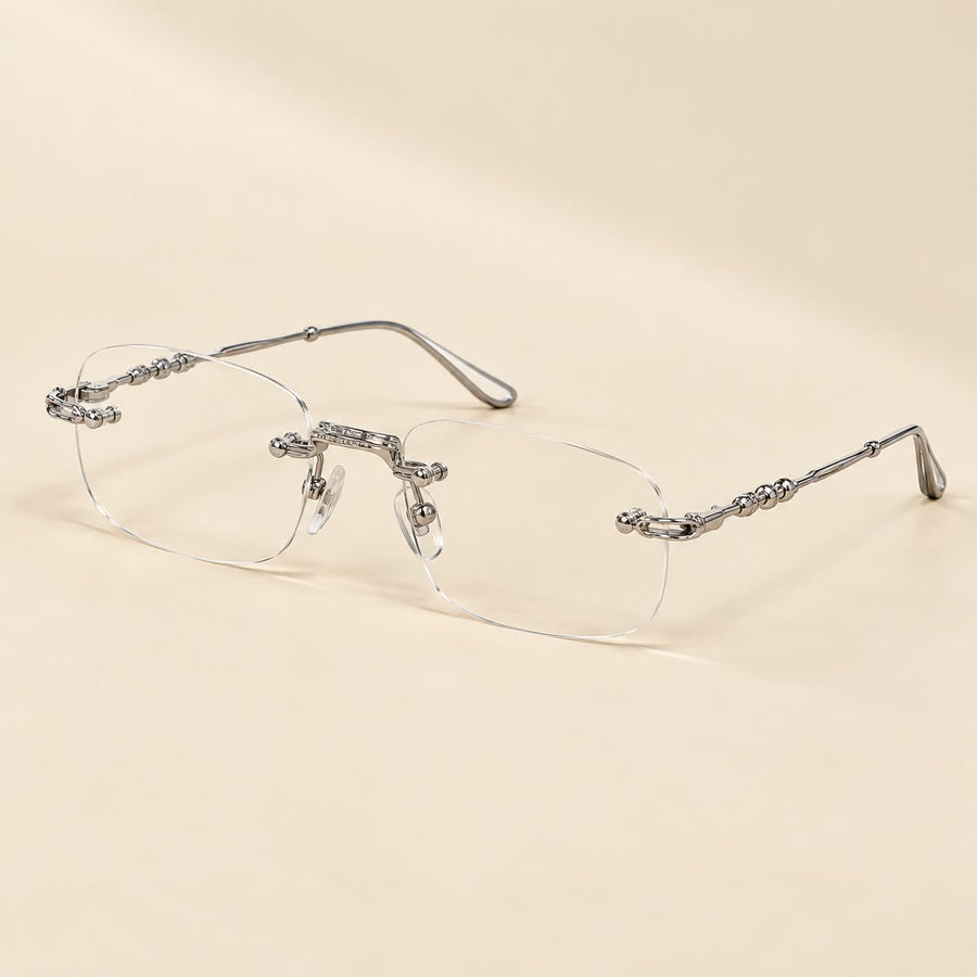 Rectangle Rimless Glasses